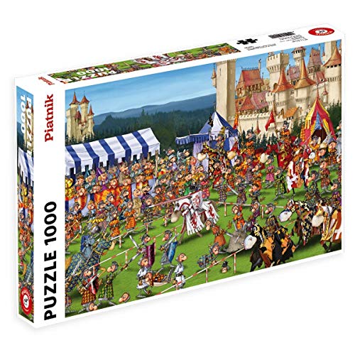 Piatnik 5440 - Puzzle Ruyer - Ritterspiele 1000 Teile von Piatnik