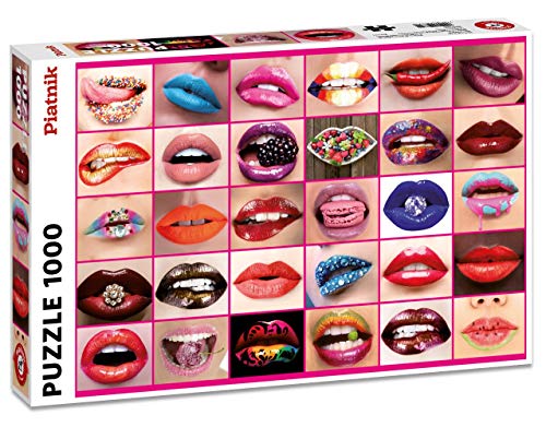 Piatnik 5477 - Puzzle Lippenbekenntnisse 1000 Teile von Piatnik