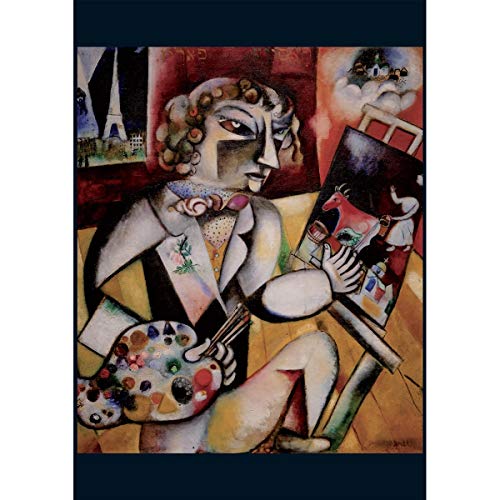 Chagall, Selbstporträt mit 7 Fingern von Piatnik