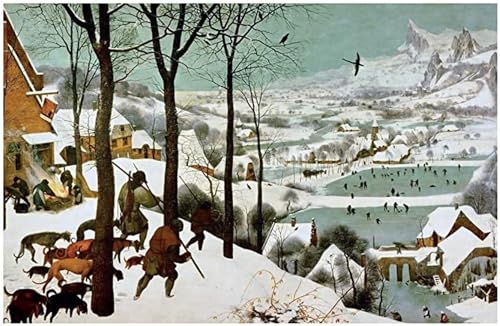 Piatnik 5523 1000 Teile Puzzle-Bruegel-Jäger im Schnee von Piatnik