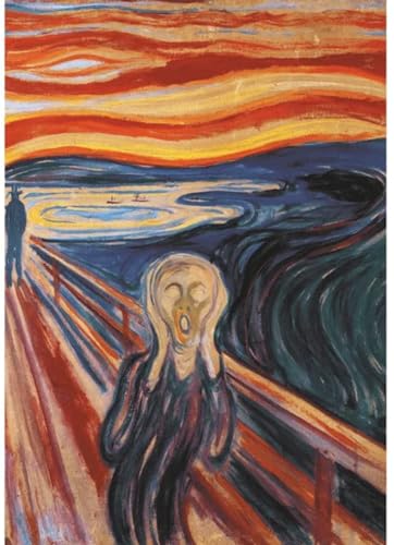 Piatnik 5529 - Edvard Munch - Der Schrei 1000 Teile Puzzle von Piatnik