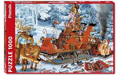 Piatnik 556647 - Schlittenreparatur, 1000 Teile Puzzle… von Piatnik