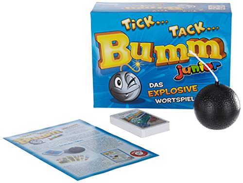 Piatnik 6474 - Tick Tack Bumm Junior / Der Spieleklassiker in der Junior Version / Mit Lerneffekt für Kinder ab 5 Jahren von Piatnik