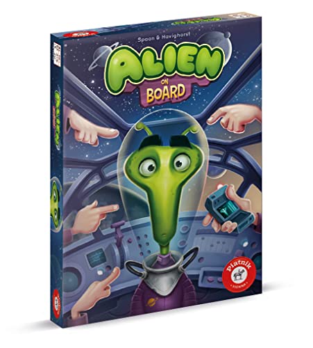 Piatnik 6667|Alien on Board|Ab 10 Jahren|3-6 Spieler|30 Minuten Spieldauer, Klar von Piatnik