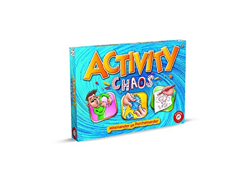 Piatnik 6670 Chaos | 660 Neue Begriffe | Familien-Partyspiel | Activity, Spieleklassiker Zuwachs Gleichzeitiges Darstellen & Erraten Pantomime, Zeichnen, Kneten sind gefragt ab 12 von Piatnik