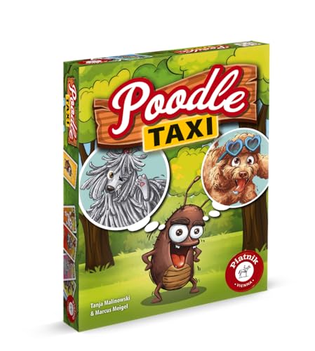 Piatnik Poodle Taxi - EIN flottes Kartenspiel über Flöhe, die Sich pudelwohl fühlen von Piatnik