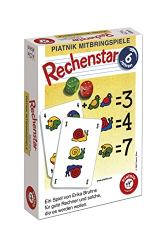 Piatnik 7849436 700408 Rechenstar, Weiß von Piatnik