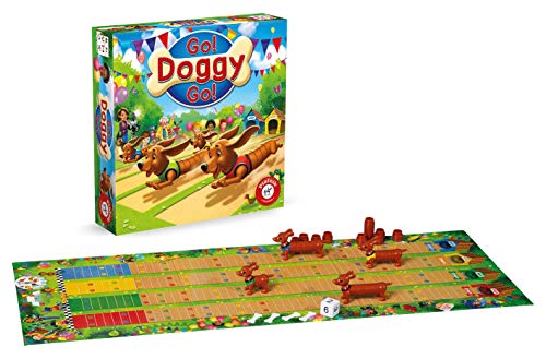 Piatnik 7237 Doggy Go, Mehrfarbig, Medium von Piatnik