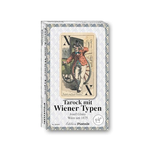 Piatnik Kartenspiel Tarock mit Wiener Typen von Piatnik