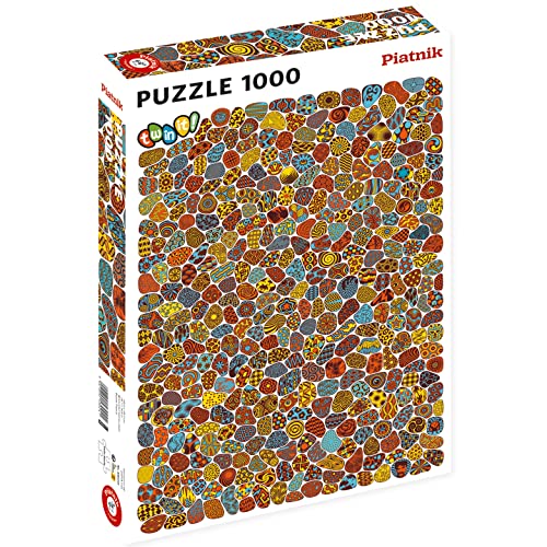 Piatnik Puzzle 1000 pièces basé sur l’affiche du célèbre jeu Twin it – Stellen Sie das Bild Wieder zusammen und Finden Sie die 5 identischen Motive – Maße 68 x 48 cm – 5302 von Piatnik