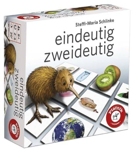 Piatnik Spiele PIA06603 II Eindeutig Zweideutig, Spiel, bunt, Edition 1 von Piatnik