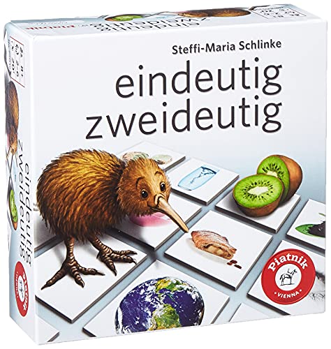 Piatnik Spiele PIA06603 II Eindeutig Zweideutig, Spiel, bunt, Edition 1 von Piatnik