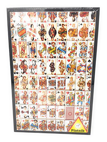 Piatnik 5437 Puzzle Spielkarten, 1000 von Piatnik