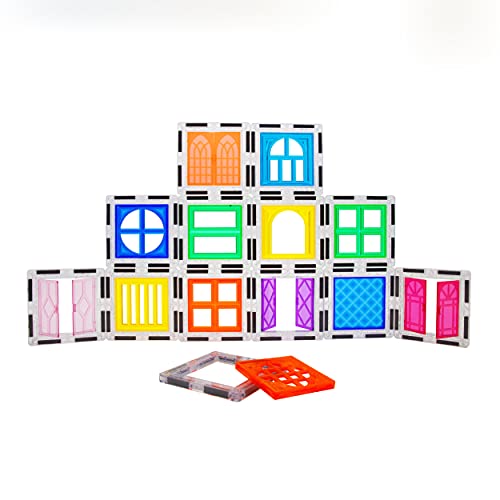 PicassoTiles Magnetblöcke zum Anklemmen für Fenster und Türen, Magnetfliesen, Magnete, Bausteine, Konstruktionsspielzeug-Set, Mint-Lernspielzeug, Lernset, Stapelblock-Spielset, Jungen und Mädchen PicassoTiles Magnetblöcke zum Anklemmen für Fenster und Türen, Magnetfliesen, Magnete, Bausteine, Konstruktionsspielzeug-Set, Mint-Lernspielzeug, Lernset, Stapelblock-Spielset, Jungen und Mädchen von PicassoTiles