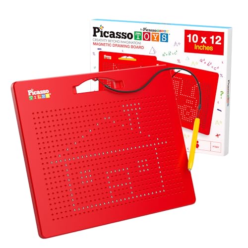 PicassoTiles Magnetische Schreibtafel 12x10 Zoll Große 748 Bead Magnet Tablet Pad Wiederverwendbare Schreibtafel Spielzeug STEM Lernset PicassoTiles Magnetische Schreibtafel 12x10 Zoll Große 748 Bead Magnet Tablet Pad Wiederverwendbare Schreibtafel Spielzeug STEM Lernset von PicassoTiles