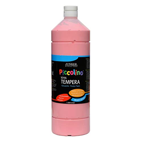 Piccolino Ready Mix Schultempera Farbe Rosa 1000 ml von Piccolino