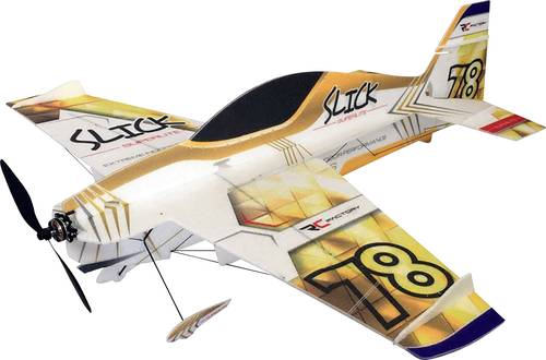 Pichler Modellbau Slick Superlite (Gold) Combo RC Indoor-, Microflugmodell Bausatz 830mm von Pichler Modellbau