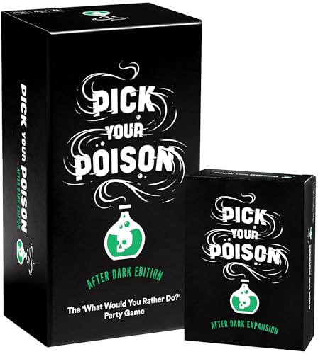 Pick Your Poison After Dark + Expansion Bundle - Card Game - Party Game - English - Dyce Games von Pick Your Poison