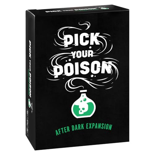 Pick Your Poison Party Game - After Dark Expansion - 100 New Cards for The “What Would You Rather Do?” Card Game, Great for College Students and Adults Halloween Party or Game Night with Friends von Pick Your Poison