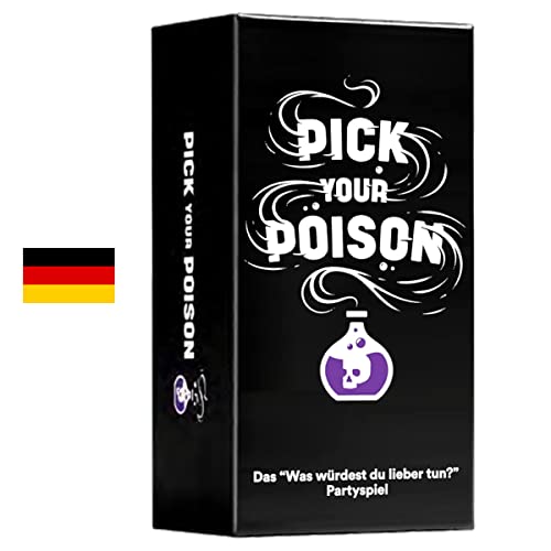 Pick Your Poison Party Spiel - Deutsche Ausgabe von Pick Your Poison