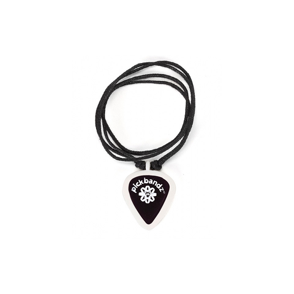 Pickbandz Guitar Pick Necklace Ghost White Plektrumhalter von Pickbandz