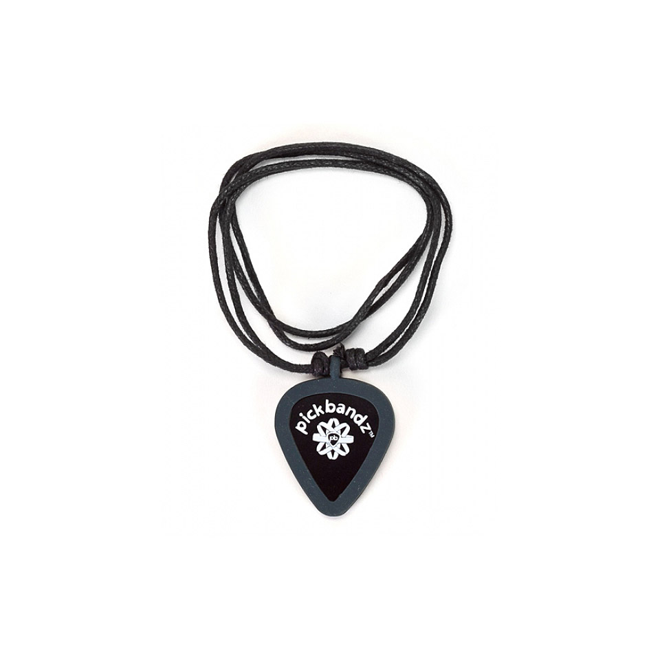 Pickbandz Guitar Pick Necklace Timberwolf Gray Plektrumhalter von Pickbandz