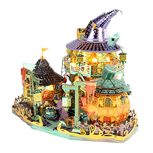 Picture Kingdom Pumpkin House Model Kits PJ219 DIY 3D Metall Puzzle Laserschnitt Modell-Bausatz Spielzeug von Picture Kingdom