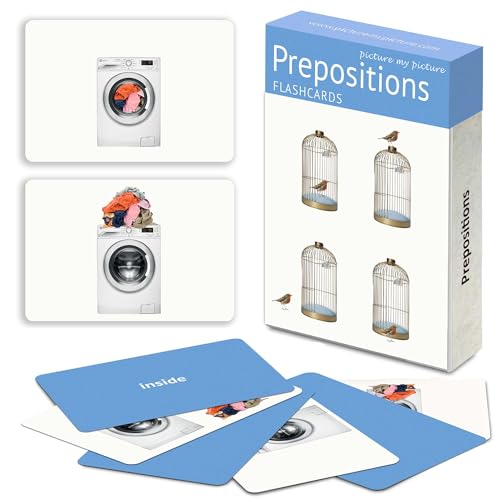 Prepositions Flash Cards: 40 Positional Language Photo Cards von Picture My Picture