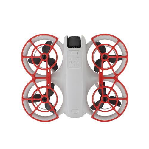 Pidynx Propellerschutz für DJI Neo, leichter Paddelschutz, Anti-Schlag (Rot) von Pidynx