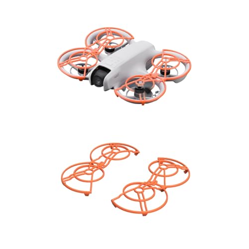 Propellerschutz für DJI, leicht, hohe Schlagfestigkeit, einfache Installation (Orange) von Pidynx