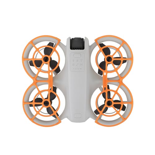 Propellerschutz für DJI Neo, leichter Paddelschutz, Anti-Impact (Orange) von Pidynx