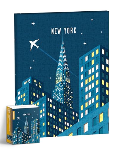 PieceRelax Wandbilder Puzzle für Erwachsene NYC at Night [HN1303], Wanddeko für Wohnzimmer, Perfekt für Geburtstags, 366 Teile von PieceRelax