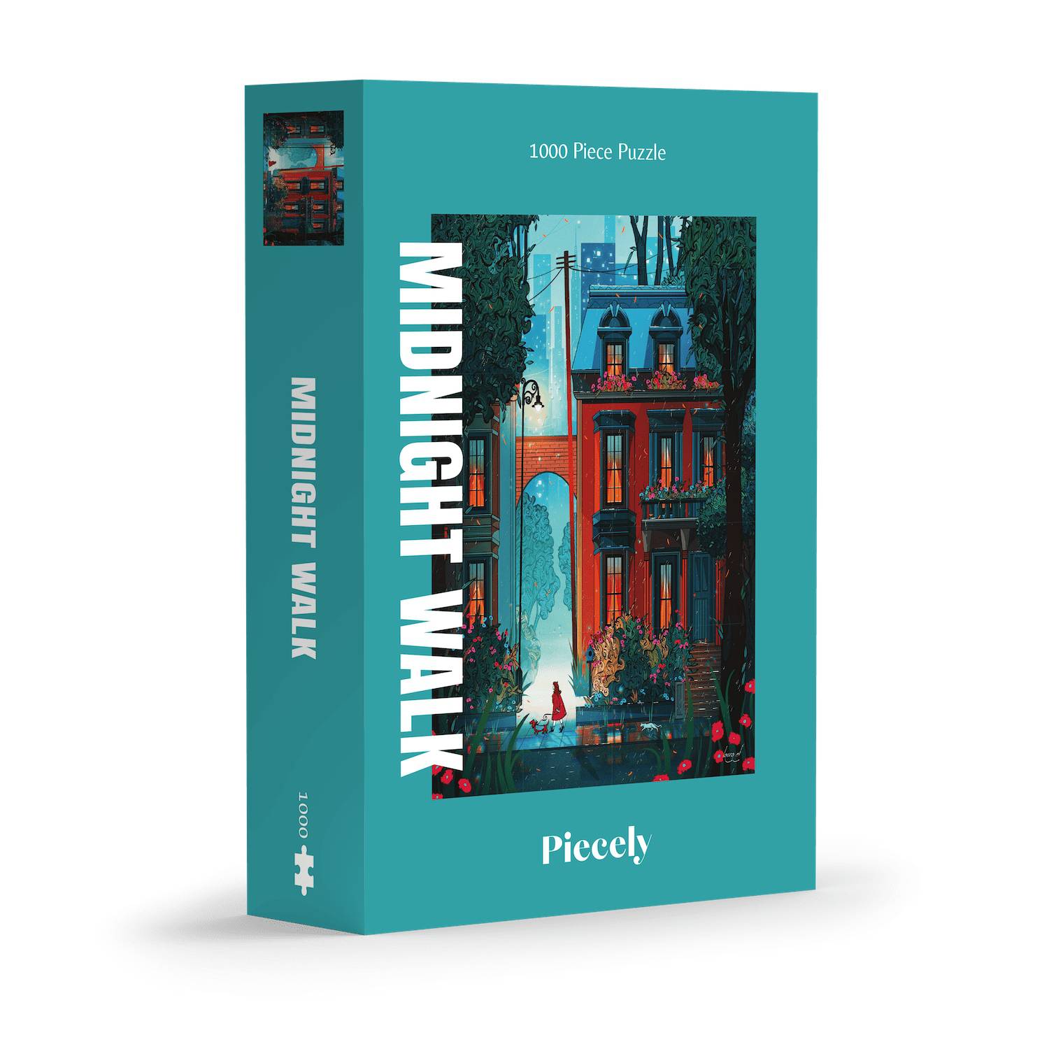 Piecely Puzzle 1000 Teile - Midnight Walk - Piecely Puzzle 1000 Teile - Midnight Walk - von Piecely