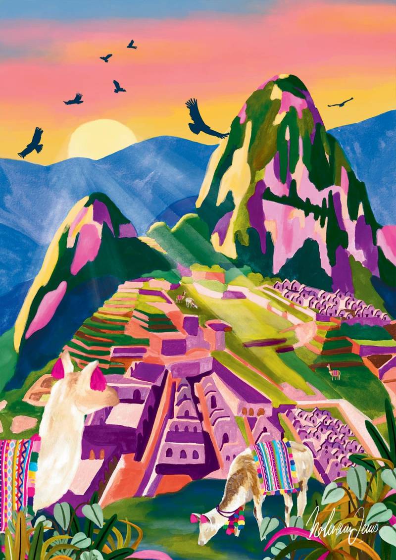 Pieces & Peace Machu Picchu 1000 Teile Puzzle Pieces-Peace-F-00122 von Pieces & Peace