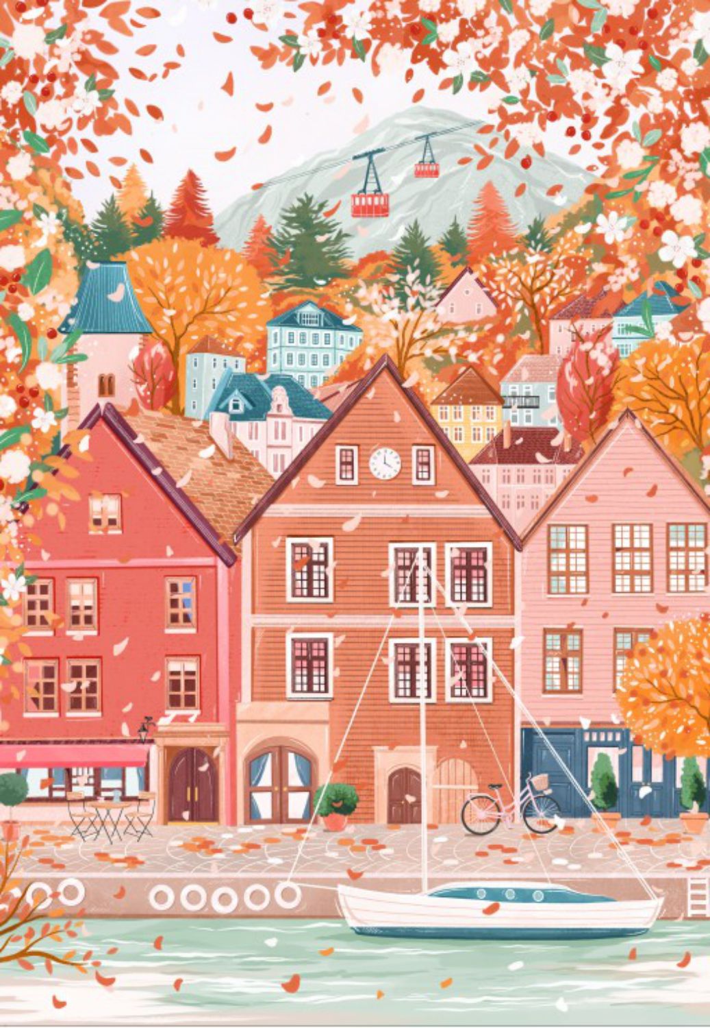 Pieces & Peace Puzzle 1000 Teile – Bergen - Pieces & Peace Puzzle 1000 Teile – Bergen - von Pieces & Peace