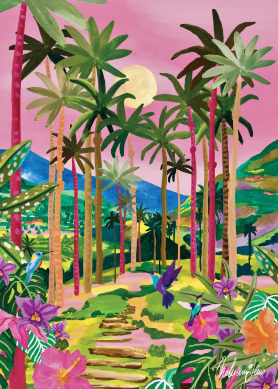 Pieces & Peace Puzzle 500 Teile – Cocora-Tal - Pieces & Peace Puzzle 500 Teile – Cocora-Tal - von Pieces & Peace