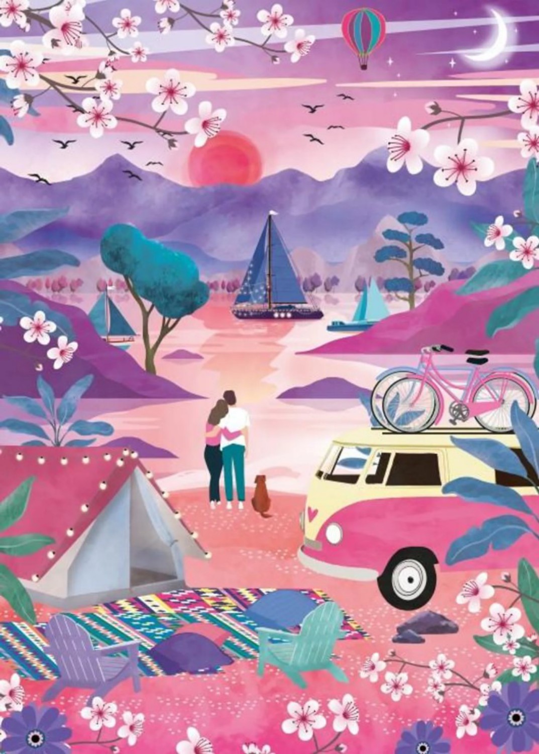 Pieces & Peace Puzzle 500 Teile – Escapade Printaniere - Pieces & Peace Puzzle 500 Teile – Escapade Printaniere - von Pieces & Peace