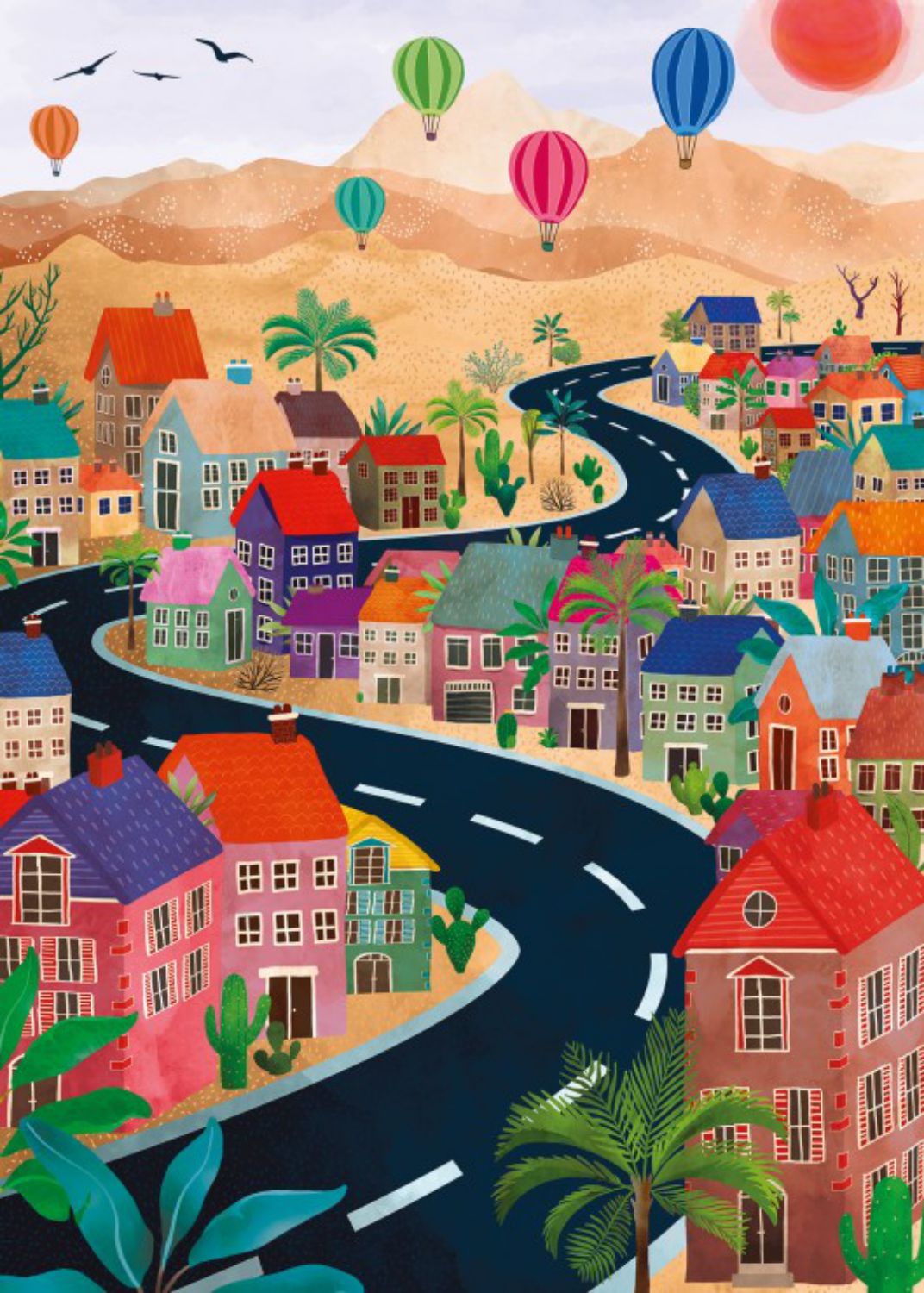 Pieces & Peace Puzzle 500 Teile – Unterwegs - Pieces & Peace Puzzle 500 Teile – Unterwegs - von Pieces & Peace