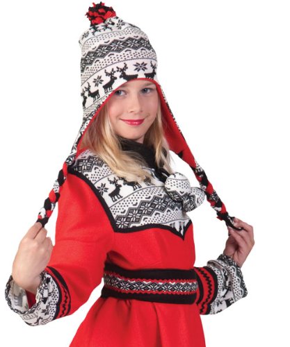 Kostüm Lappin Tonka Kind Mädchen Größe 128 Kinderkostüm Skandinavien Nordländer Kleid Weihnachten Karneval Fasching Pierro's von Pierro's