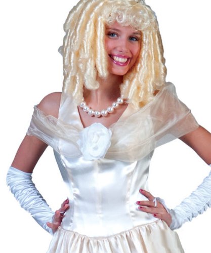 Kostüm Prinzessin Romy Größe 44/46 Damen Prinzessinenkostüm Creme Weiß Königin Romantisch Märchen Kleid Karneval Fasching Pierros von Pierro's