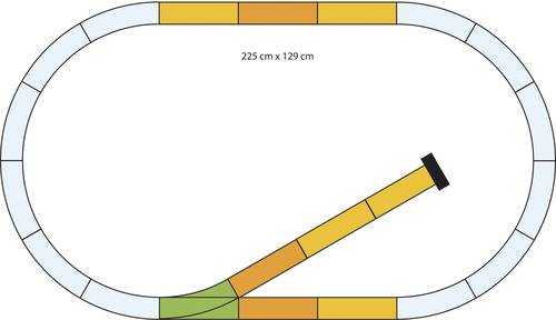 35301G Piko Gleis Ergänzungs-Set 1 Set von Piko G