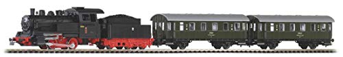 97933 Start-Set Dampflok Personenzug PKP Bettung von Piko