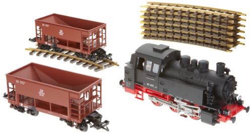 Piko 37100 - G Start-Set BR 80 mit Schüttgutwagen von Piko