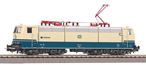 Piko 51352 E-Lok BR 181.2 DB Lorraine IV + DSS PluX22, beige/blau von Piko