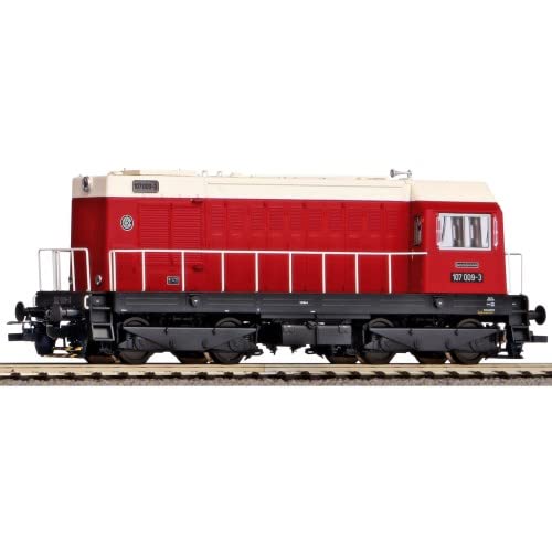 Piko 55910 Expert+ DR BR107 Diesel Locomotive IV (DCC-Sound) von Piko