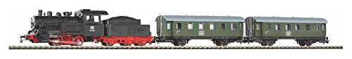 Piko H0 57112 H0 Start-Set Personenzug, Schwarz von Piko