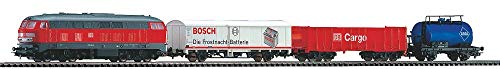 Piko 57154 Start-Set DB Cargo BR 218 + Güterwgn. Bettung V von Piko