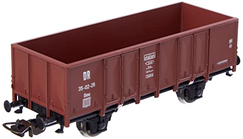 Piko 58742 H0 Offener Gueterwagen Omu der DR, Grau von Piko