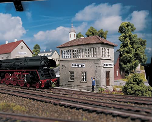 Piko Eisenbahngebäude 61822 H0 Stellwerk Burgstein, Mehrfach, One Size von Piko