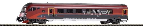 Piko 57672 H0 Railjet der OeBB Steuerwagen, Rot von Piko